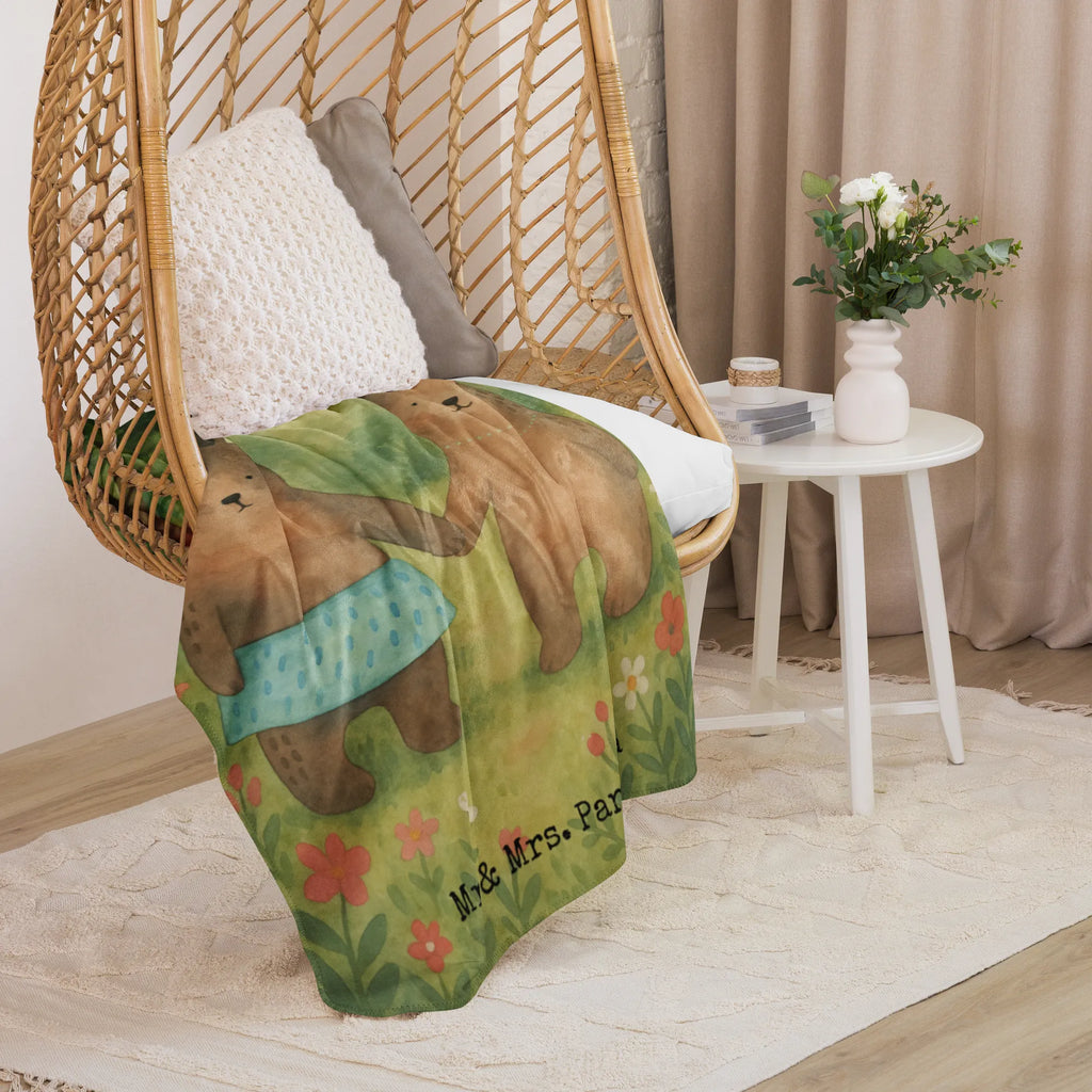 Sherpa Kuscheldecke Bär Freundin Design Bär, Teddy, Teddybär, Bär Freundin Beste Freund Liebe Liebesbeweis Verliebt Kumpel Kumpeliene