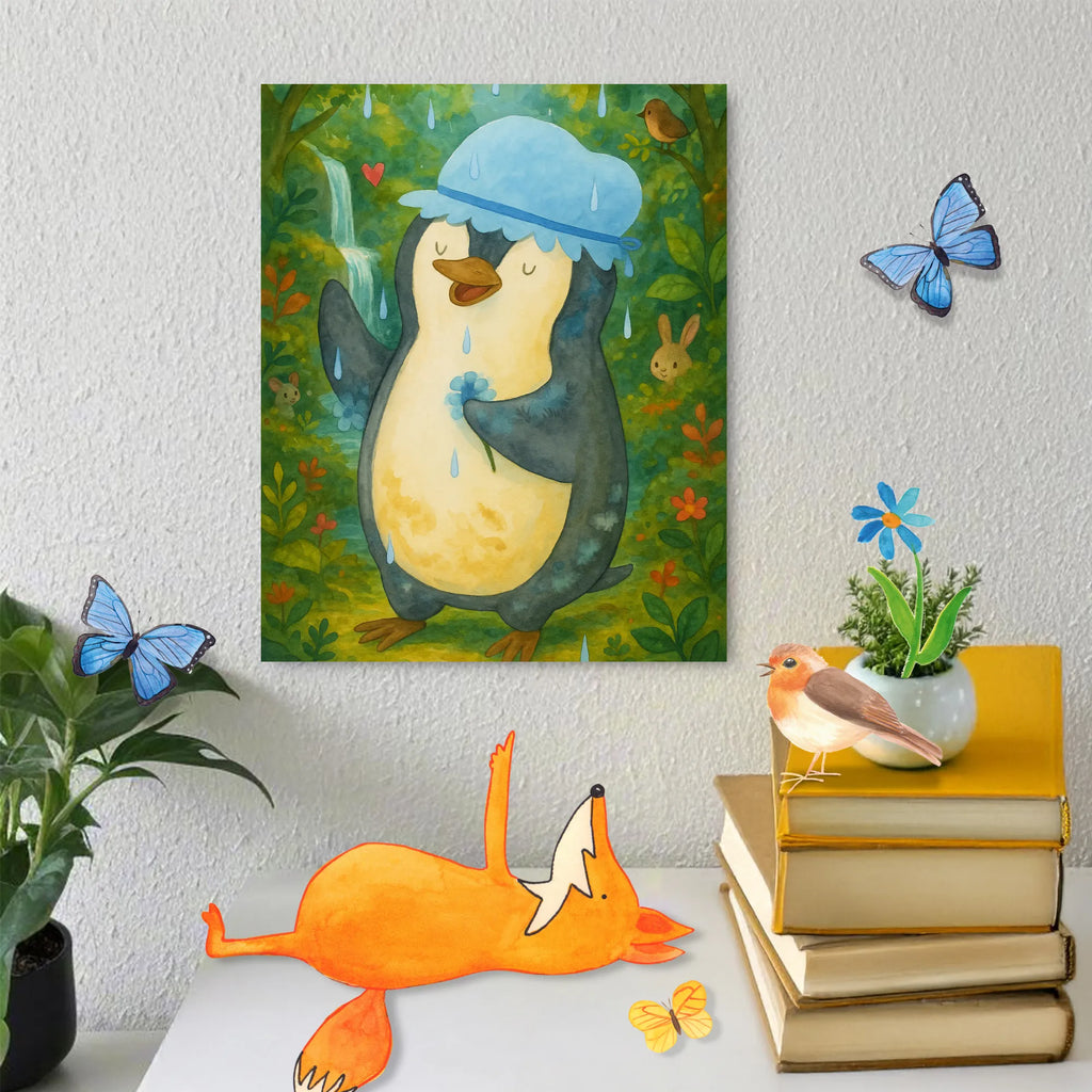 Malowanie według numerów Pingwin Prysznic Design Pinguin