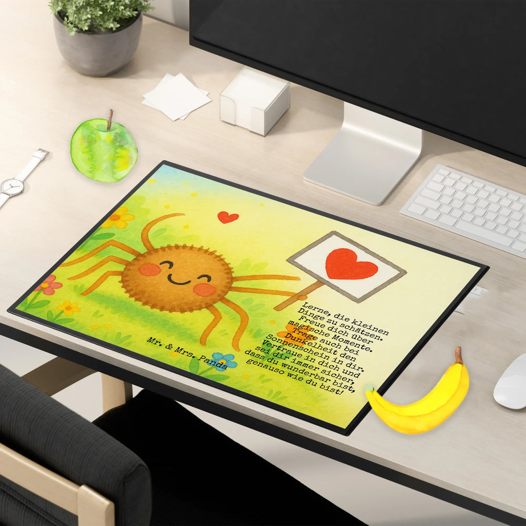 Schreibtischunterlage Spinne Agathe Motivation Design Schreibunterlage, Schreibtischauflage, Bürobedarf, Büroartikel, Schreibwaren, Schreibtisch Unterlagen, Schreibtischunterlage Groß, Spinne Agathe, Spinne, Agathe, Videos, Merchandise, Motivation, Glück, Liebe, Vertrauen, Dankeschön