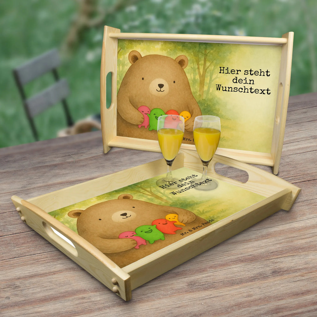Personalisiertes Serviertablett Bär Gefühl Design Personalisiertes Küchentablett, Tablett mit Namen, Personalisiertes Serviertablett, Personalisiertes Frühstückstablett, Personalisiertes Dekotablett, Serviertablett mit Namen, Personalisiertes Holztablett, Personalisiertes Tablett, Bär, Teddy, Teddybär, Verrückt, Durchgedreht, Wahnsinn