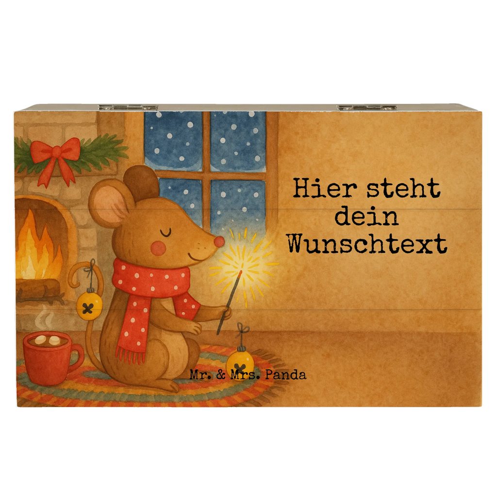 Personalisierte Holzkiste Maus Weihnachten Design Geschenkbox personalisiert, Holzkiste mit Namen, Erinnerungskiste, Holzkiste Personalisiert, mit Namen, Kiste Personalisiert, Truhe mit Namen, Aufbewahrungsbox Personalisiert, Truhe Personalisiert, Dekokiste Personalisiert, Schatulle Personalisiert, Erinnerungsbox Personalisiert, Dekokiste mit Namen, Schatzkiste mit Namen, Erinnerungsbox mit Namen, Schatulle mit Namen, Erinnerungskiste Personalisiert, Schatzkiste Personalisiert, Aufbewahrungsbox mit Namen, Kiste mit Namen, GEschenkdose personalisiert, Winter, Weihnachten, Weihnachtsdeko, Nikolaus, Advent, Heiligabend, Wintermotiv, Mäuschen, Weihnachtsmotiv, Maus, Weihnachtsgruß, Frohe Weihnachten, Weihnachtswunder