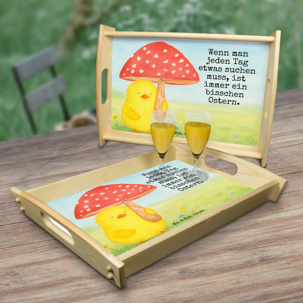 Serviertablett Küken Fliegenpilz Design Serviertablett, Tablett, Holztablett, Küchentablett, Dekotablett, Frühstückstablett, Ostern, Osterhase, Ostergeschenke, Osternest, Osterdeko, Geschenke zu Ostern, Ostern Geschenk, Ostergeschenke Kinder, Ostern Kinder, Küken, Fliegenpilz, Glückspilz, Frohe Ostern, Ostergrüße