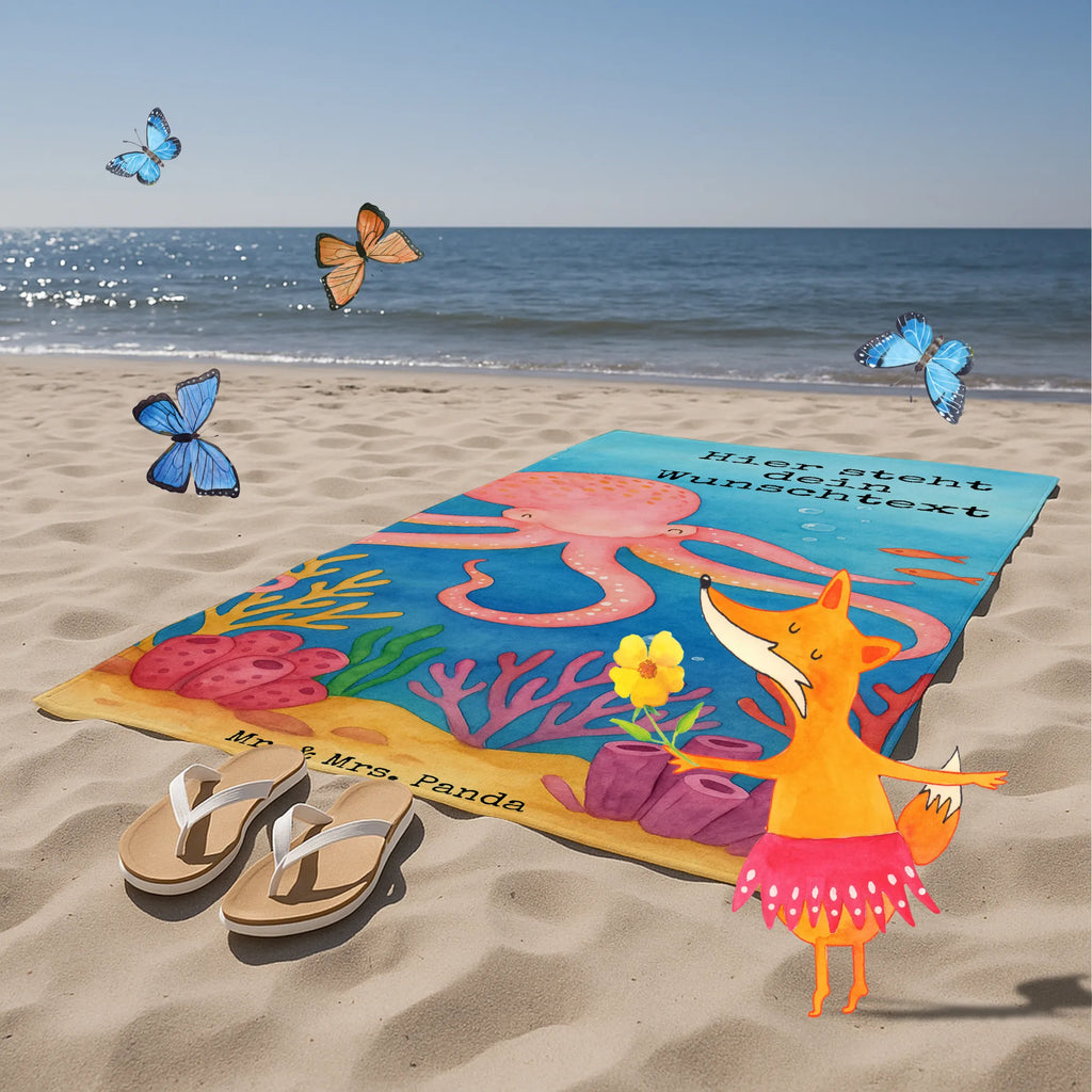 Personalisiertes Badehandtuch Tintenfisch Design Kinder Handtuch mit Namen, Duschtuch mit Namen, Saunatuch mit Namen, Personalisiertes Handtuch, Personalisiertes Badetuch, Badetuch mit Namen, Strandtuch mit Namen, Tiermotive, Gute Laune, lustige Sprüche, Tiere, Arme, Meer, Tintenfisch, Wasser, Ozean, Meerestier, Krake