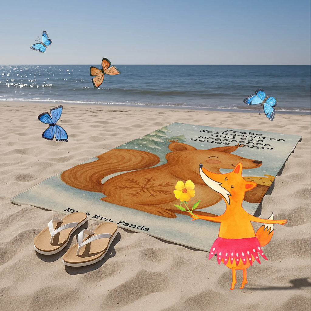 Badehandtuch Eichhörnchen Weihnachten Design Duschtuch, Badetuch, Strandtuch, Saunatuch, Kinder Handtuch, Winter, Weihnachten, Weihnachtsdeko, Nikolaus, Advent, Heiligabend, Wintermotiv, Frohe Weihnachten, Frohes neues Jahr, Guten Rutsch, Weihnachtsmotiv, Weihnachtsgruß, Neujahr, Vogel