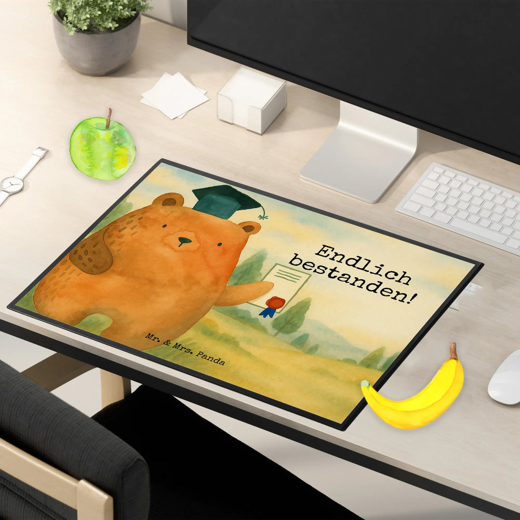 Schreibtischunterlage Bär Prüfung Design Schreibunterlage, Schreibtischauflage, Bürobedarf, Büroartikel, Schreibwaren, Schreibtisch Unterlagen, Schreibtischunterlage Groß, Bär, Teddy, Teddybär, Abitur, Prüfungen, Prüfung bestanden, Abschluss, Zeugnis, Abschlusszeugnis