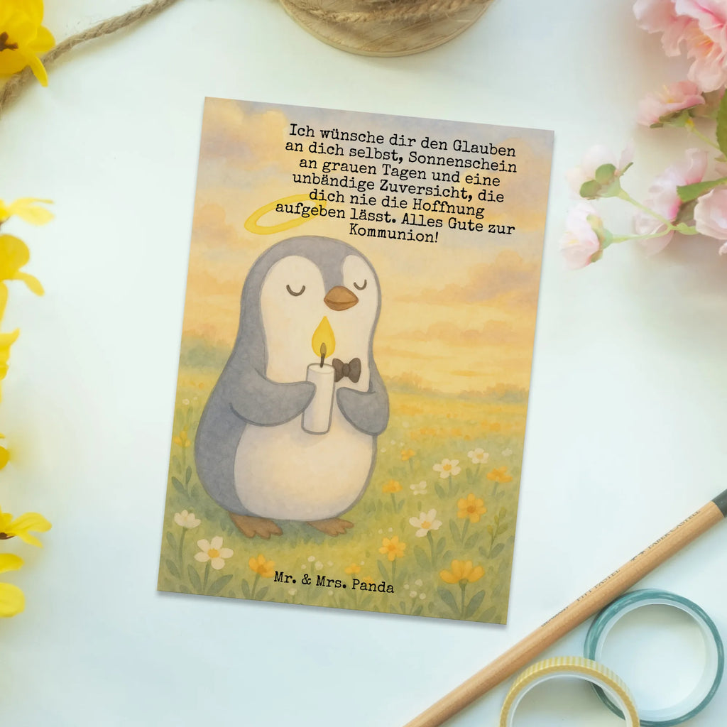 Postcard penguin communion Design Postkarte, Karte, Geschenkkarte, Grußkarte, Einladung, Ansichtskarte, Geburtstagskarte, Einladungskarte, Dankeskarte, Ansichtskarten, Einladung Geburtstag, Einladungskarten Geburtstag, Konfirmation, Kommunion, Jugendweihe, Konfirmation Geschenk, Kommunion Geschenk, Kommunion Dankeschön, Glauben, Sonnenschein