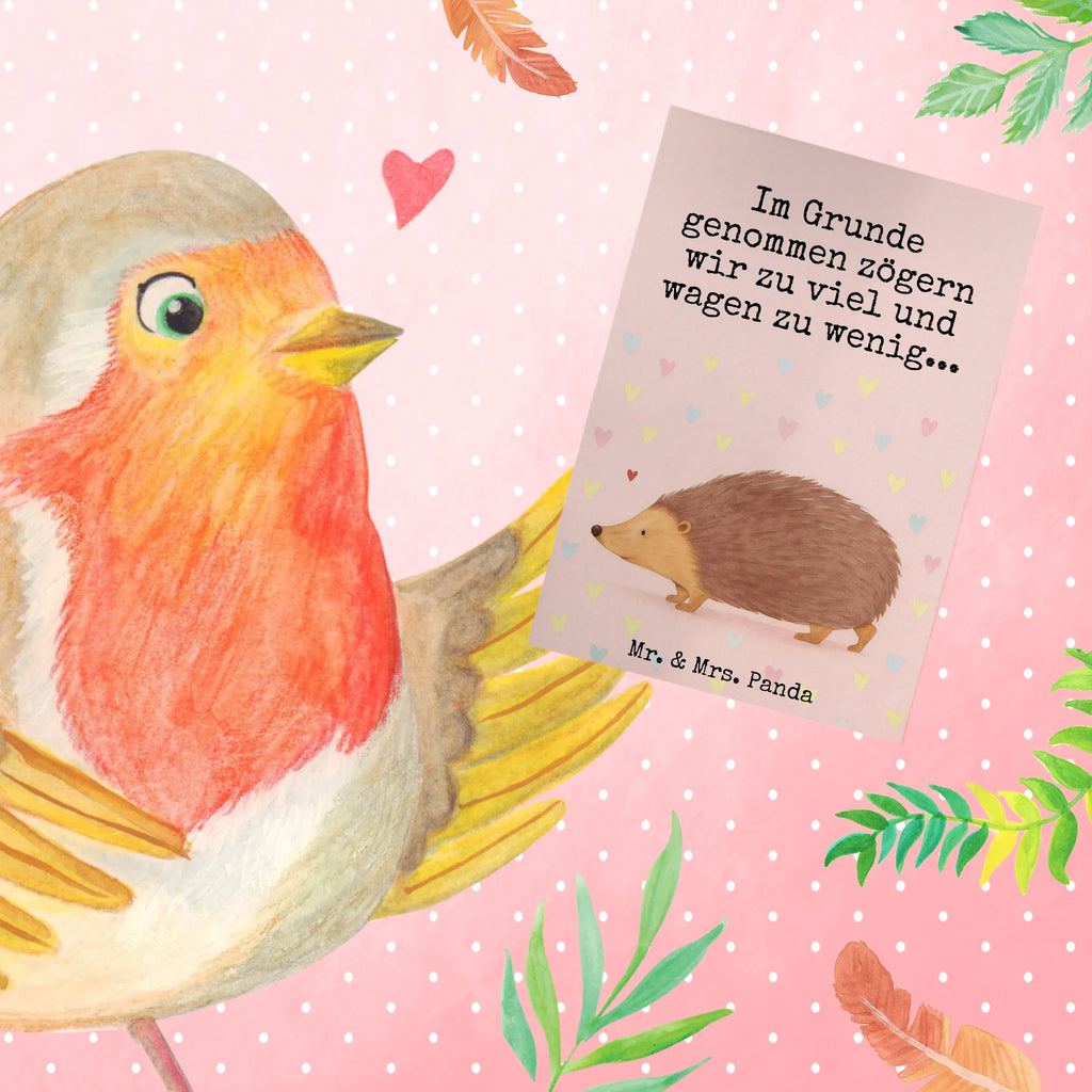 Kartka okolicznościowa jeż serca Design Grußkarte, Klappkarte, Einladungskarte, Glückwunschkarte, Hochzeitskarte, Geburtstagskarte, Karte, Ansichtskarten, Tiermotive, Gute Laune, lustige Sprüche, Tiere, Liebe, Herz, Herzen, Igel, Vertrauen, Kuss, Leben