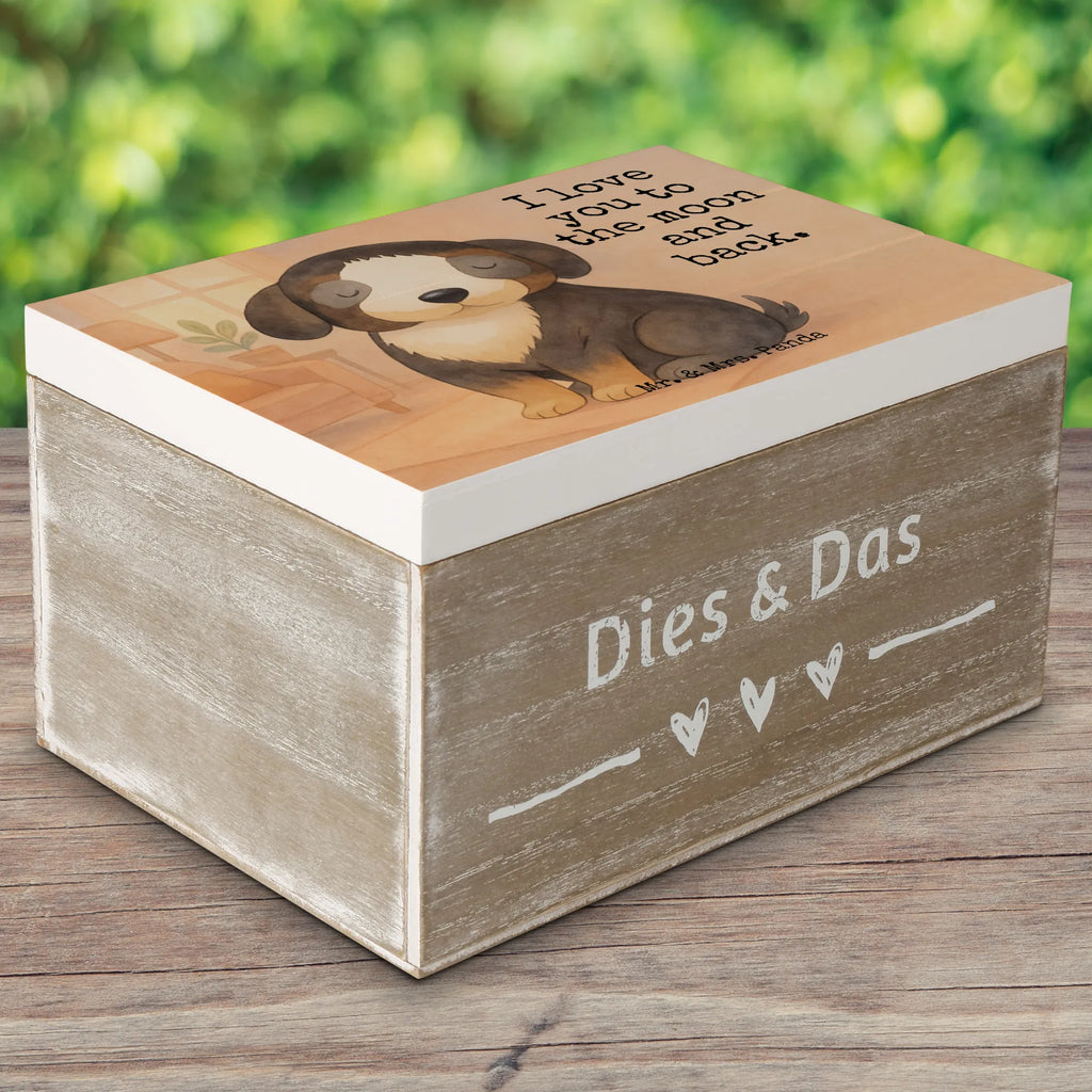 Skrzynia drewniana pies relaks Design Holzkiste, Kiste, Schatzkiste, Truhe, Schatulle, XXL, Erinnerungsbox, Erinnerungskiste, Dekokiste, Aufbewahrungsbox, Geschenkbox, Geschenkdose, Hund, Hundemotiv, Haustier, Hunderasse, Tierliebhaber, Hundebesitzer, Sprüche, schwarzer Hund, Hundeliebe, Liebe, Hundeglück