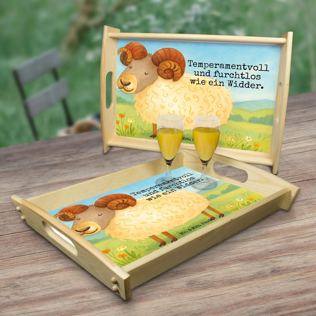 Taca serwisowa znak zodiaku Baran Design Serviertablett, Tablett, Holztablett, Küchentablett, Dekotablett, Frühstückstablett, Tierkreiszeichen, Sternzeichen, Horoskop, Astrologie, Aszendent, Widder Geschenk, Widder Sternzeichen, Geschenk März, Geschenk April, Geburtstag März, Geburtstag April, Bock, Schafbock