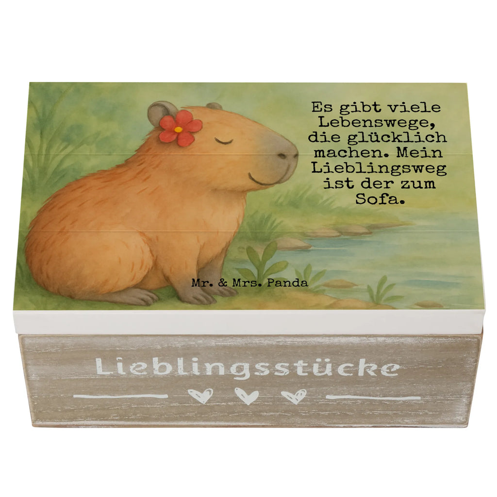 Holzkiste Capybara Blume Design Erinnerungskiste, Erinnerungsbox, Holzkiste, Kiste, Aufbewahrungsbox, Truhe, Dekokiste, Geschenkdose, Schatulle, Geschenkbox, XXL, Schatzkiste, Tiermotive, Gute Laune, lustige Sprüche, Tiere, Capybara