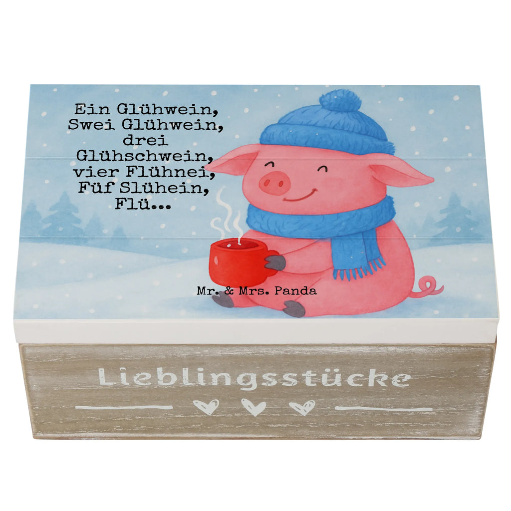 Wooden chest piggy Mulled wine Design Holzkiste, Kiste, Schatzkiste, Truhe, Schatulle, XXL, Erinnerungsbox, Erinnerungskiste, Dekokiste, Aufbewahrungsbox, Geschenkbox, Geschenkdose, Winter, Weihnachten, Weihnachtsdeko, Nikolaus, Advent, Heiligabend, Wintermotiv, Glühwein, Betrunken, Weihnachtsmarkt, Spruch