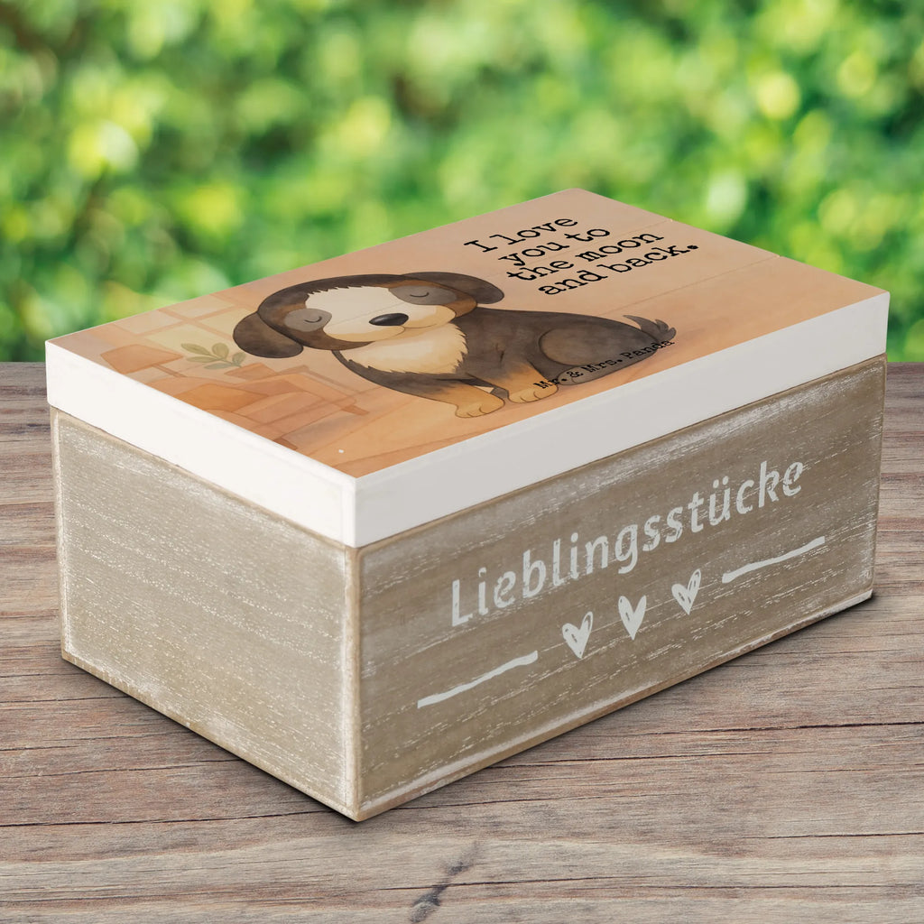 Skrzynia drewniana pies relaks Design Holzkiste, Kiste, Schatzkiste, Truhe, Schatulle, XXL, Erinnerungsbox, Erinnerungskiste, Dekokiste, Aufbewahrungsbox, Geschenkbox, Geschenkdose, Hund, Hundemotiv, Haustier, Hunderasse, Tierliebhaber, Hundebesitzer, Sprüche, schwarzer Hund, Hundeliebe, Liebe, Hundeglück