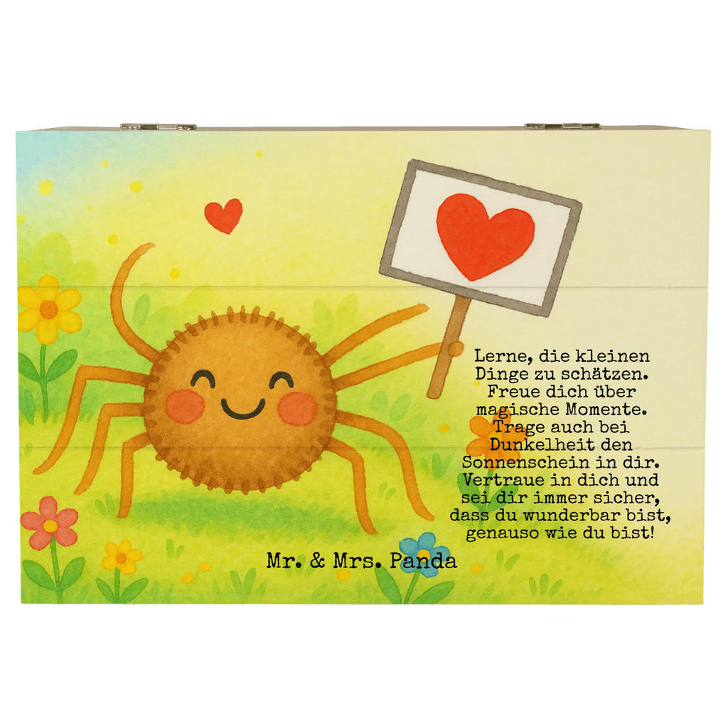 Holzkiste Spinne Agathe Motivation Design Holzkiste, Kiste, Schatzkiste, Truhe, Schatulle, XXL, Erinnerungsbox, Erinnerungskiste, Dekokiste, Aufbewahrungsbox, Geschenkbox, Geschenkdose, Spinne Agathe, Spinne, Agathe, Videos, Merchandise, Motivation, Glück, Liebe, Vertrauen, Dankeschön