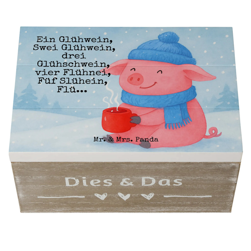 Wooden chest piggy Mulled wine Design Holzkiste, Kiste, Schatzkiste, Truhe, Schatulle, XXL, Erinnerungsbox, Erinnerungskiste, Dekokiste, Aufbewahrungsbox, Geschenkbox, Geschenkdose, Winter, Weihnachten, Weihnachtsdeko, Nikolaus, Advent, Heiligabend, Wintermotiv, Glühwein, Betrunken, Weihnachtsmarkt, Spruch