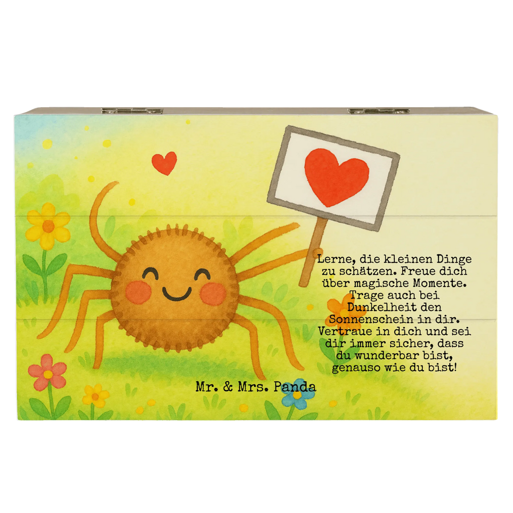 Holzkiste Spinne Agathe Motivation Design Holzkiste, Kiste, Schatzkiste, Truhe, Schatulle, XXL, Erinnerungsbox, Erinnerungskiste, Dekokiste, Aufbewahrungsbox, Geschenkbox, Geschenkdose, Spinne Agathe, Spinne, Agathe, Videos, Merchandise, Motivation, Glück, Liebe, Vertrauen, Dankeschön