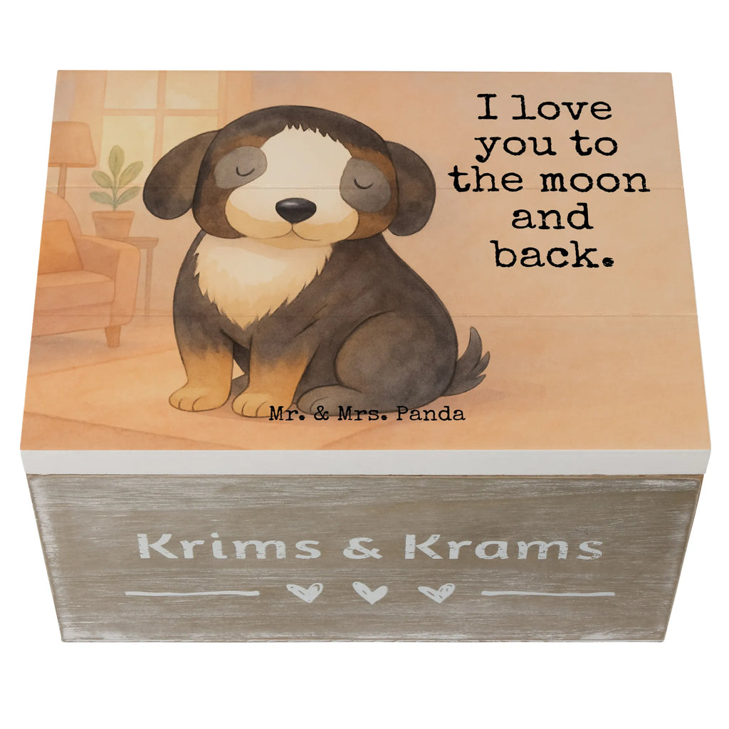 Skrzynia drewniana pies relaks Design Holzkiste, Kiste, Schatzkiste, Truhe, Schatulle, XXL, Erinnerungsbox, Erinnerungskiste, Dekokiste, Aufbewahrungsbox, Geschenkbox, Geschenkdose, Hund, Hundemotiv, Haustier, Hunderasse, Tierliebhaber, Hundebesitzer, Sprüche, schwarzer Hund, Hundeliebe, Liebe, Hundeglück