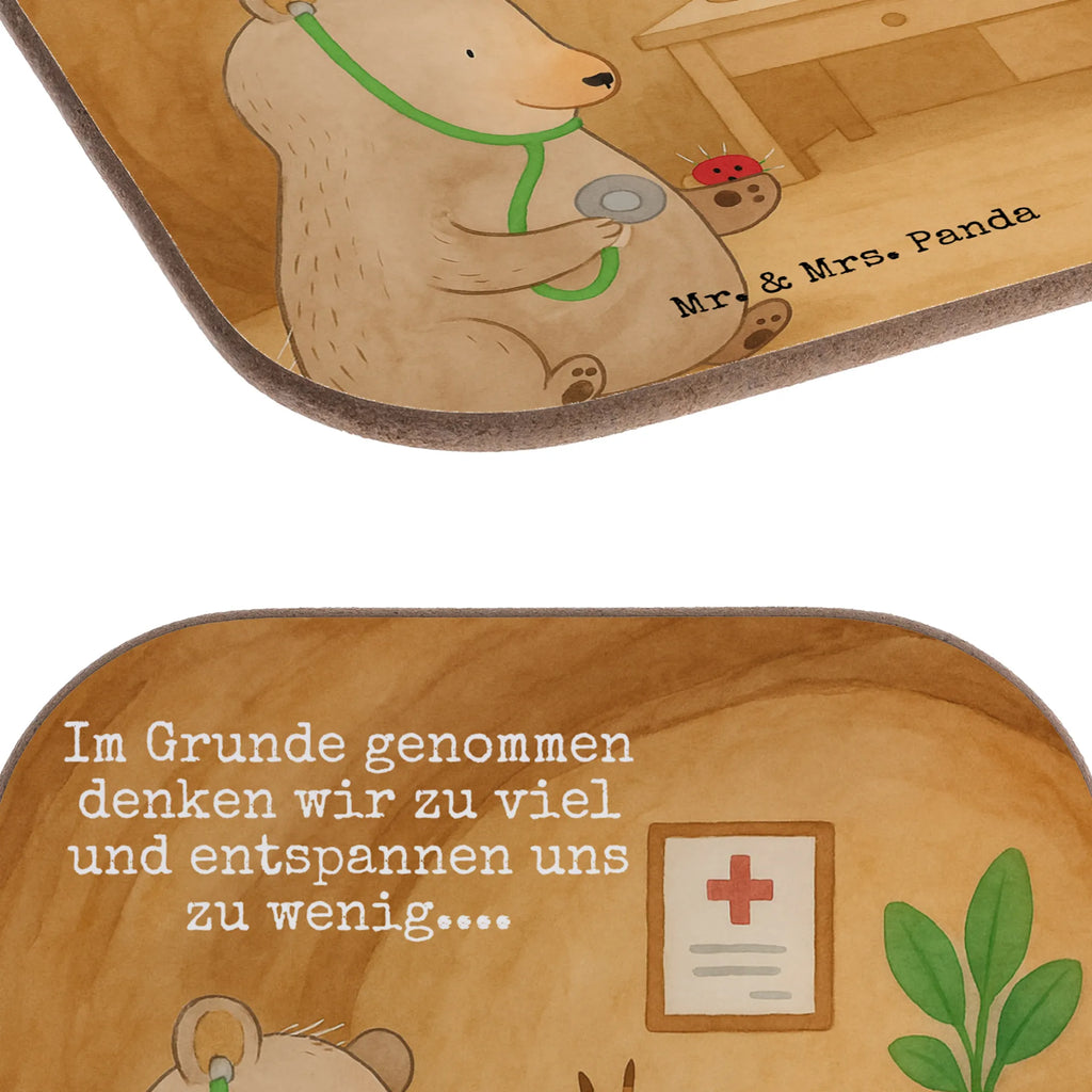 Square coaster bear Physician Design Untersetzer, Bierdeckel, Glasuntersetzer, Untersetzer Gläser, Getränkeuntersetzer, Untersetzer aus Holz, Untersetzer für Gläser, Korkuntersetzer, Untersetzer Holz, Holzuntersetzer, Tassen Untersetzer, Untersetzer Design, Bär, Teddy, Teddybär, Arzt, Ärztin, Doktor, Professor, Doktorin, Professorin
