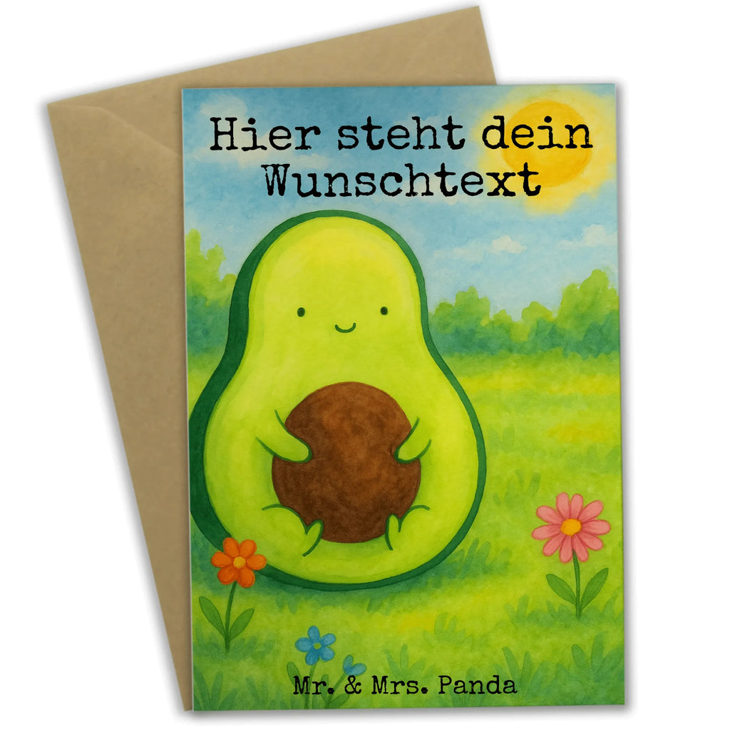 Personalisierte Grußkarte Avocado Kern Design Grußkarte mit persönlichen Nachrichten, Personalisierte Glückwunschkarte, Personalisierte Hochzeitskarte, Personalisiertere Klappkarte, Personalisierte Grußkarte, Grußkarte selber drucken, Grußkarte als Geldgeschenk, Personalisierte Geburtstagskarte, Grußkarten personalisiert, Grußkarte selbst gestalten, Grußkarte mit Namen, Personalisierte Einladungskarte, Personalisierte Karte, Avocado, Veggie, Vegan, Gesund, Pflanze, Kern, Avocadokern, Avokado, Spruch Leben
