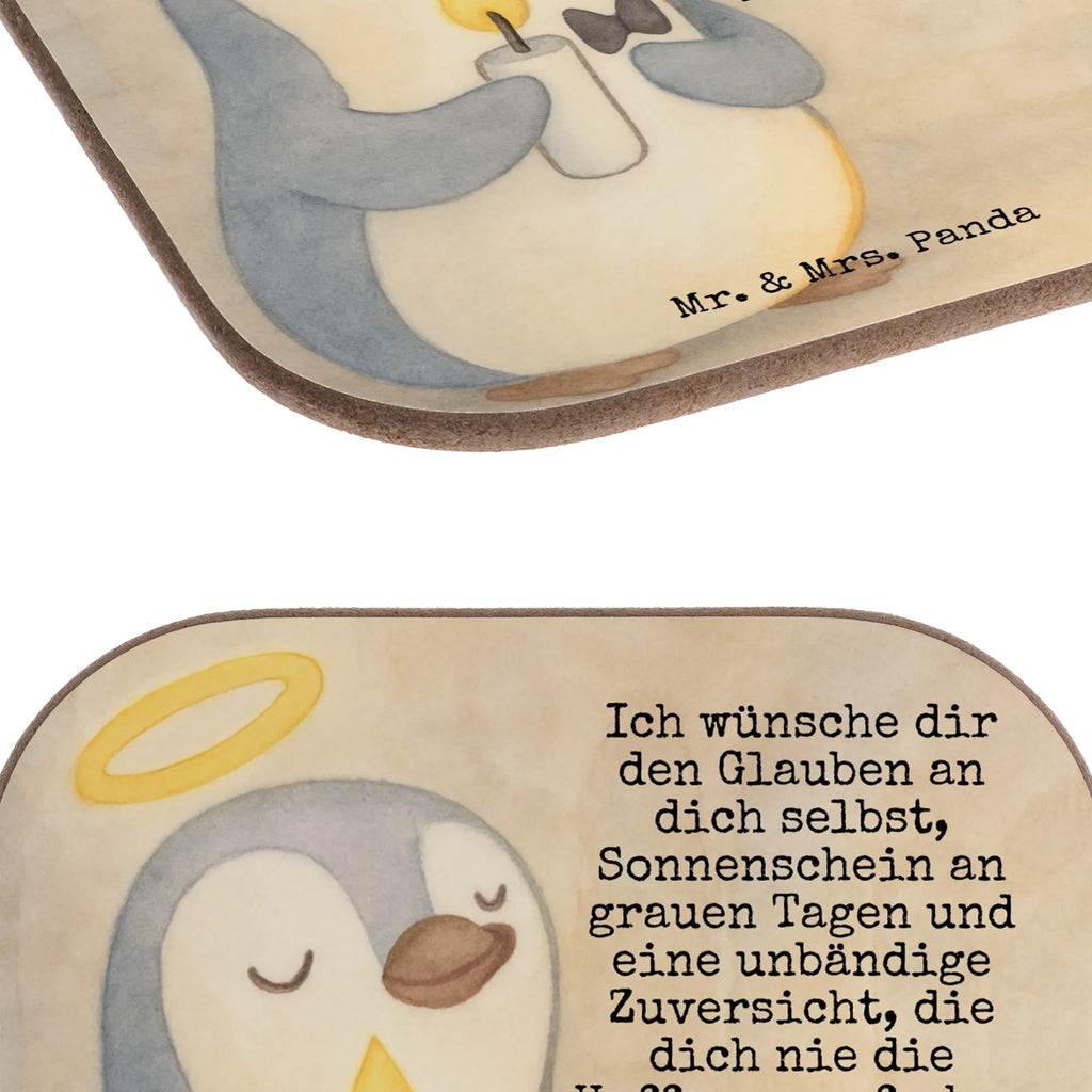 Square coaster penguin communion Design Untersetzer, Bierdeckel, Glasuntersetzer, Untersetzer Gläser, Getränkeuntersetzer, Untersetzer aus Holz, Untersetzer für Gläser, Korkuntersetzer, Untersetzer Holz, Holzuntersetzer, Tassen Untersetzer, Untersetzer Design, Konfirmation, Kommunion, Jugendweihe, Konfirmation Geschenk, Kommunion Geschenk, Kommunion Dankeschön, Glauben, Sonnenschein