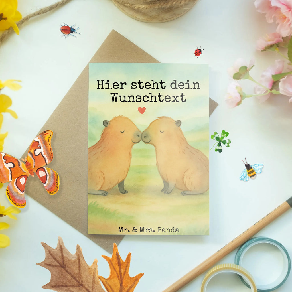 Personalisierte Grußkarte Capybara Liebe Design Grußkarte mit persönlichen Nachrichten, Grußkarte selbst gestalten, Personalisierte Einladungskarte, Personalisierte Geburtstagskarte, Grußkarte als Geldgeschenk, Personalisierte Grußkarte, Grußkarten personalisiert, Grußkarte selber drucken, Grußkarte mit Namen, Personalisierte Hochzeitskarte, Personalisierte Glückwunschkarte, Personalisierte Karte, Personalisiertere Klappkarte, Tiermotive, Gute Laune, lustige Sprüche, Tiere, Romantisches Geschenk, Partnertiere, Paar, Jahrestag, Ehejubiläum, Kuschel Capybaras, Liebesspruch, Herzlich, Verschmolzen, Beziehung, Du bist meins, Handgezeichnet, Capybara, Liebesbeweis, Ich bin deins, Geschenkidee, Valentinstag, Tierliebe, Liebe, verliebt