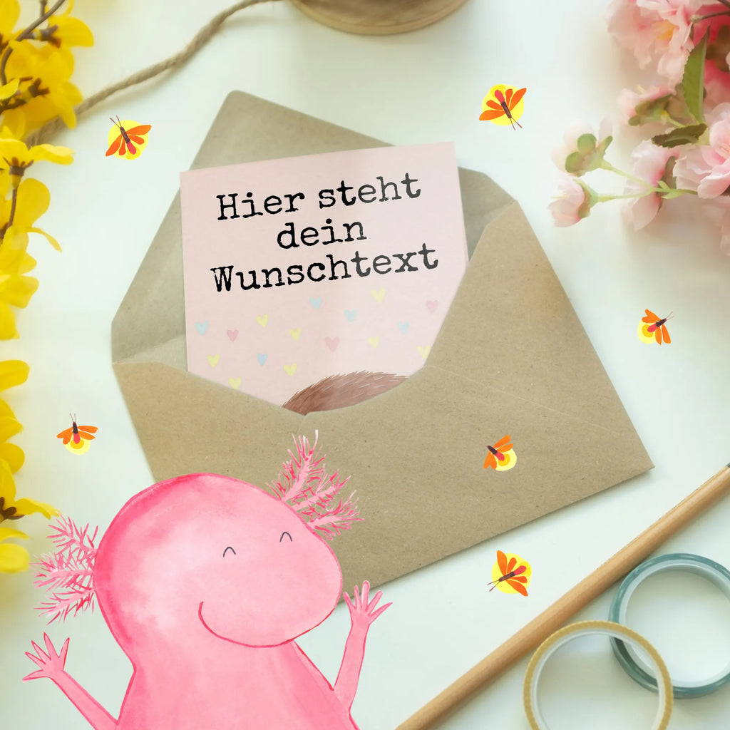 Personalisierte Grußkarte Igel Herzen Design Grußkarte als Geldgeschenk, Grußkarte selbst gestalten, Grußkarte selber drucken, Grußkarte mit persönlichen Nachrichten, Personalisierte Geburtstagskarte, Personalisierte Grußkarte, Grußkarte mit Namen, Grußkarten personalisiert, Personalisierte Hochzeitskarte, Personalisierte Karte, Personalisiertere Klappkarte, Personalisierte Glückwunschkarte, Personalisierte Einladungskarte, Tiermotive, Gute Laune, lustige Sprüche, Tiere, Herzen, Vertrauen, Igel, Kuss, Liebe, Leben, Herz