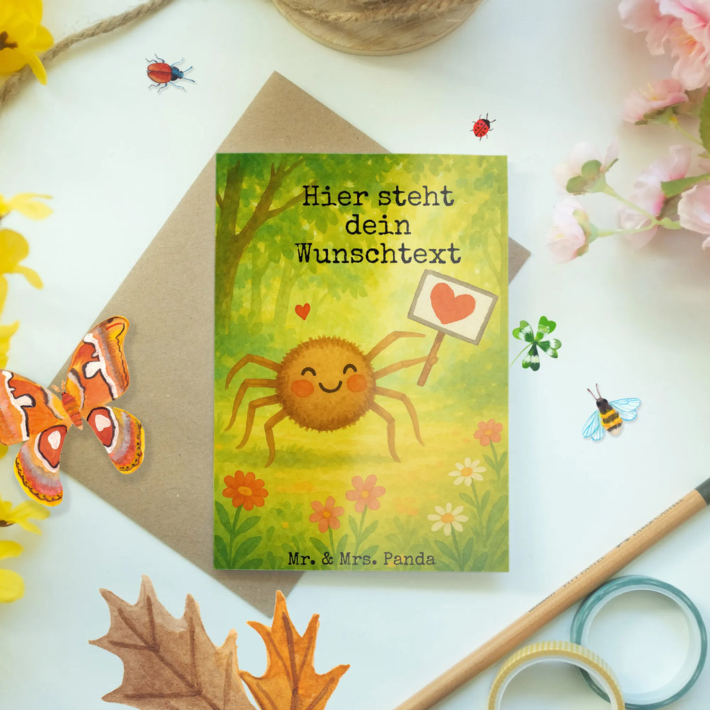 Personalisierte Grußkarte Spinne Agathe Motivation Design Personalisierte Einladungskarte, Grußkarte mit Namen, Grußkarte mit persönlichen Nachrichten, Grußkarte selber drucken, Personalisierte Glückwunschkarte, Personalisierte Hochzeitskarte, Personalisiertere Klappkarte, Personalisierte Geburtstagskarte, Personalisierte Grußkarte, Grußkarten personalisiert, Grußkarte selbst gestalten, Grußkarte als Geldgeschenk, Personalisierte Karte, Spinne Agathe, Spinne, Agathe, Videos, Merchandise, Motivation, Glück, Liebe, Vertrauen, Dankeschön