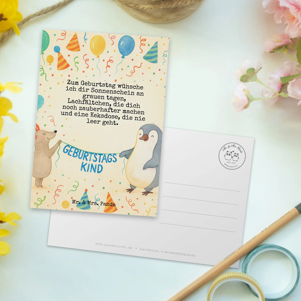 Postkarte Maus Pinguin Geburtstag Design Postkarte, Karte, Geschenkkarte, Grußkarte, Einladung, Ansichtskarte, Geburtstagskarte, Einladungskarte, Dankeskarte, Ansichtskarten, Einladung Geburtstag, Einladungskarten Geburtstag, Geburtstag, Geburtstagsgeschenk, Geschenk, Maus, Pinguin, Geburtstage, Happy Birthday, Geburtstagsfeier