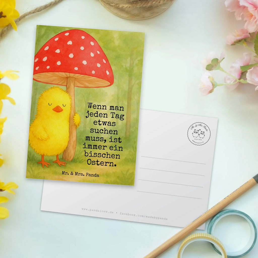Pocztówka pisklę muchomor czerwony Design Postkarte, Karte, Geschenkkarte, Grußkarte, Einladung, Ansichtskarte, Geburtstagskarte, Einladungskarte, Dankeskarte, Ansichtskarten, Einladung Geburtstag, Einladungskarten Geburtstag, Ostern, Osterhase, Ostergeschenke, Osternest, Osterdeko, Geschenke zu Ostern, Ostern Geschenk, Ostergeschenke Kinder, Ostern Kinder, Küken, Fliegenpilz, Glückspilz, Frohe Ostern, Ostergrüße
