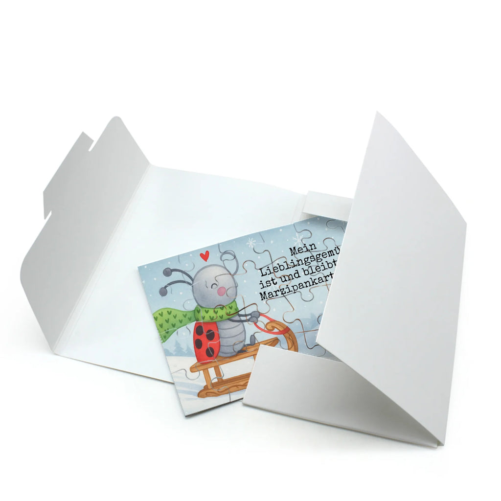 Puzzle Smörle Rodeln Design Puzzle, Winter, Weihnachten, Weihnachtsdeko, Nikolaus, Advent, Heiligabend, Wintermotiv, Marzipan, Smörle, Schlittenfahren