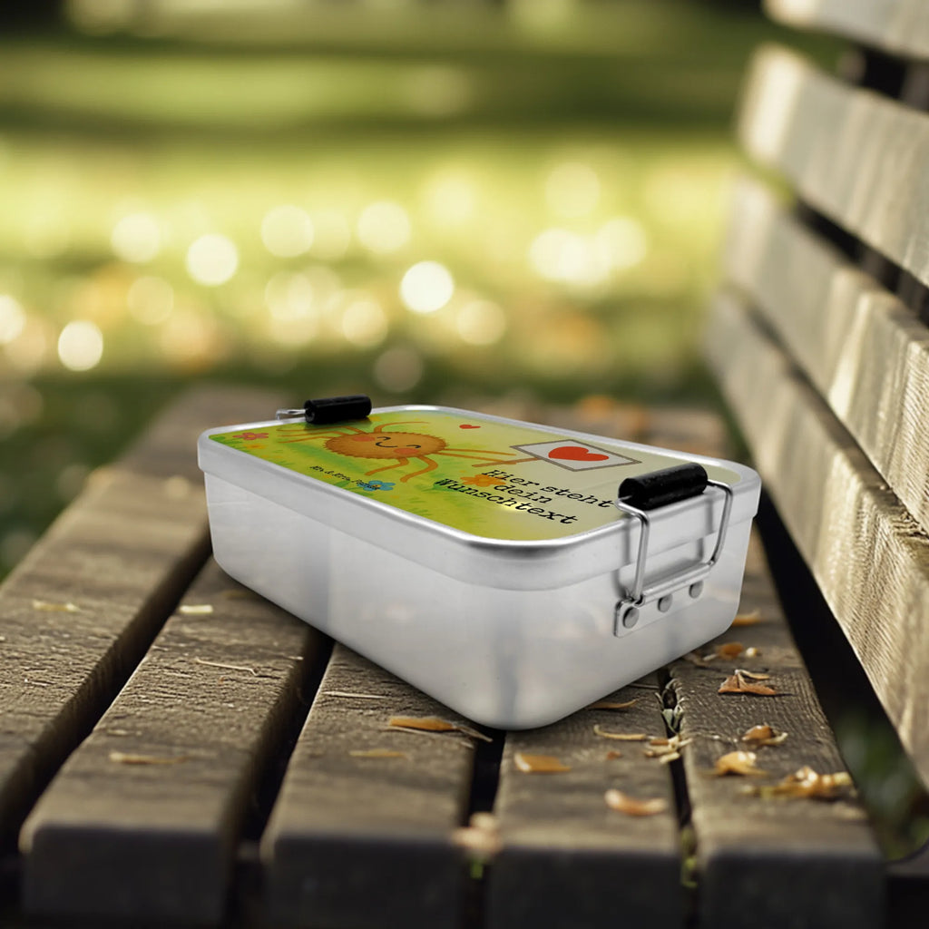 Personalisierte Metall Brotdose Spinne Agathe Motivation Design Brotdose, Uni, Schule, Brotbox, Geschenk mit Namen, Kindergarten, Brotbox mit Namen, Brotdose mit Namen, Spinne Agathe, Spinne, Agathe, Videos, Merchandise, Motivation, Dankeschön, Vertrauen, Liebe, Glück