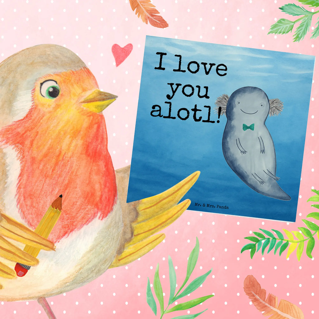 Deluxe Karte Axolotl Liebe Design Karte, Grußkarte, Klappkarte, Einladungskarte, Glückwunschkarte, Hochzeitskarte, Geburtstagskarte, Hochwertige Grußkarte, Hochwertige Klappkarte, Liebe, Partner, Freund, Freundin, Ehemann, Ehefrau, Heiraten, Verlobung, Heiratsantrag, Liebesgeschenk, Jahrestag, Hocheitstag, Valentinstag, Geschenk für Frauen, Hochzeitstag, Mitbringsel, Geschenk für Freundin, Geschenk für Partner, Liebesbeweis, für Männer, für Ehemann