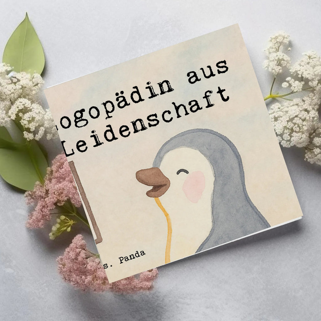 Deluxe Karte Logopädin Leidenschaft Design Geburtstagskarte, Klappkarte, Hochzeitskarte, Hochwertige Klappkarte, Karte, Grußkarte, Einladungskarte, Glückwunschkarte, Hochwertige Grußkarte, Beruf, Ausbildung, Jubiläum, Abschied, Rente, Kollege, Kollegin, Geschenk, Schenken, Arbeitskollege, Mitarbeiter, Firma, Danke, Dankeschön, Studium, Logopädin, Logopädie