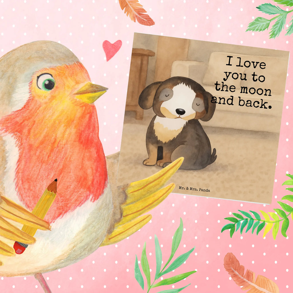 Karta Deluxe pies relaks Design Karte, Grußkarte, Klappkarte, Einladungskarte, Glückwunschkarte, Hochzeitskarte, Geburtstagskarte, Hochwertige Grußkarte, Hochwertige Klappkarte, Hund, Hundemotiv, Haustier, Hunderasse, Tierliebhaber, Hundebesitzer, Sprüche, schwarzer Hund, Hundeliebe, Liebe, Hundeglück