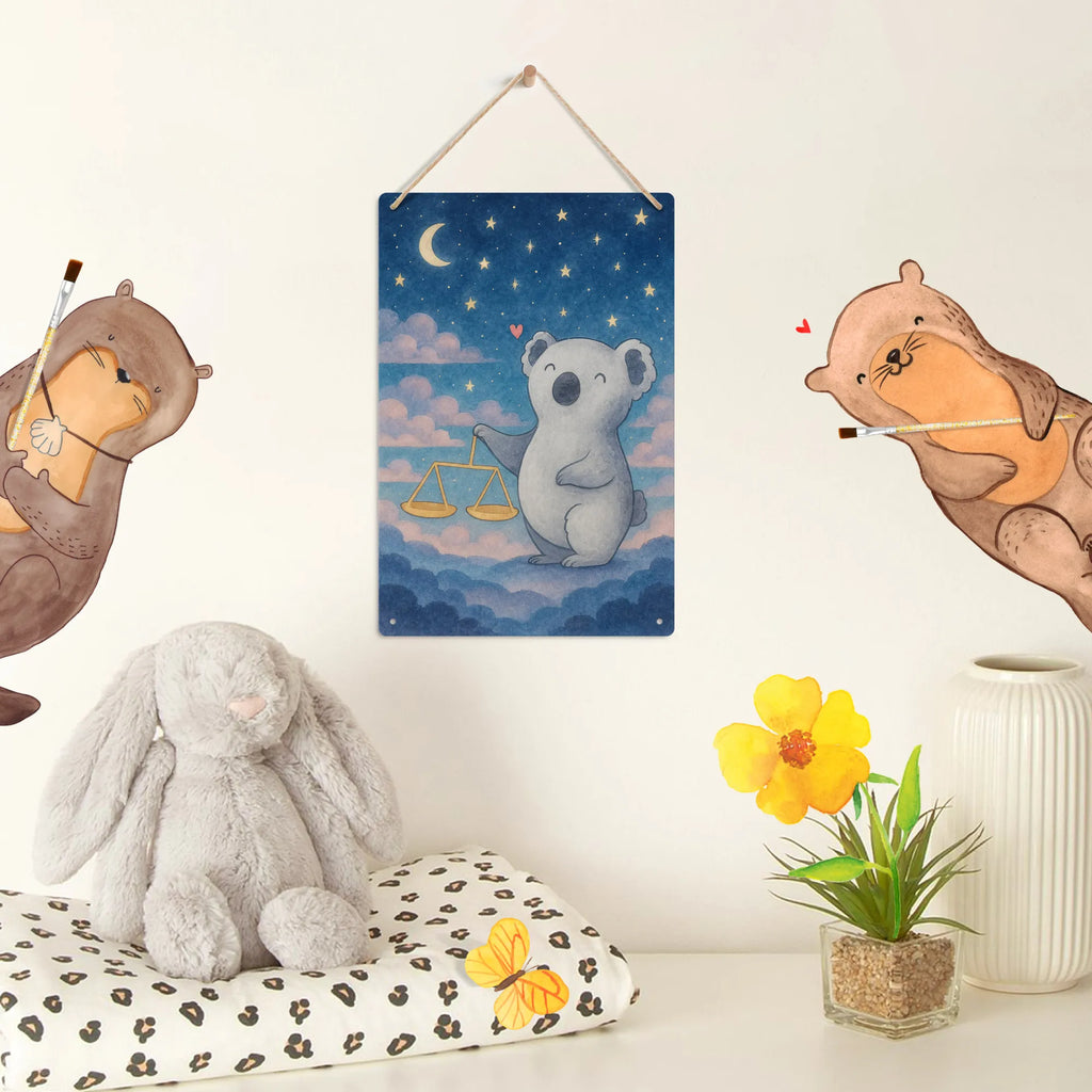 Paint by Numbers Metal Sign Scale Astrology Design constellations, birthdays, astrology, zodiac, date of birth, month of birth