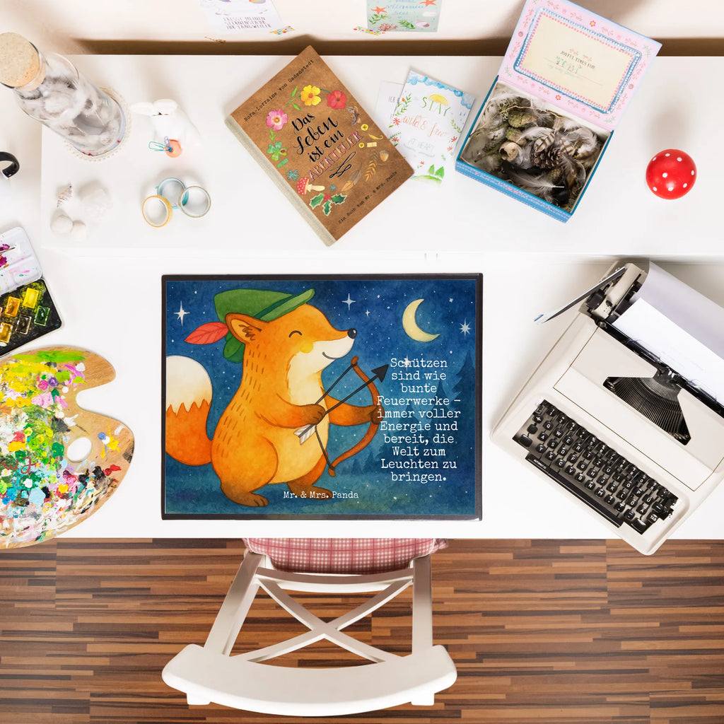 Desk pad Sagittarius Astrology Design Büroartikel, Bürobedarf, Schreibwaren, Schreibtischauflage, Schreibunterlage, Schreibtisch Unterlagen, Schreibtischunterlage Groß, Tierkreiszeichen, Sternzeichen, Horoskop, Astrologie, Aszendent, Geschenkidee, Schütze, Geburtstagsgeschenk