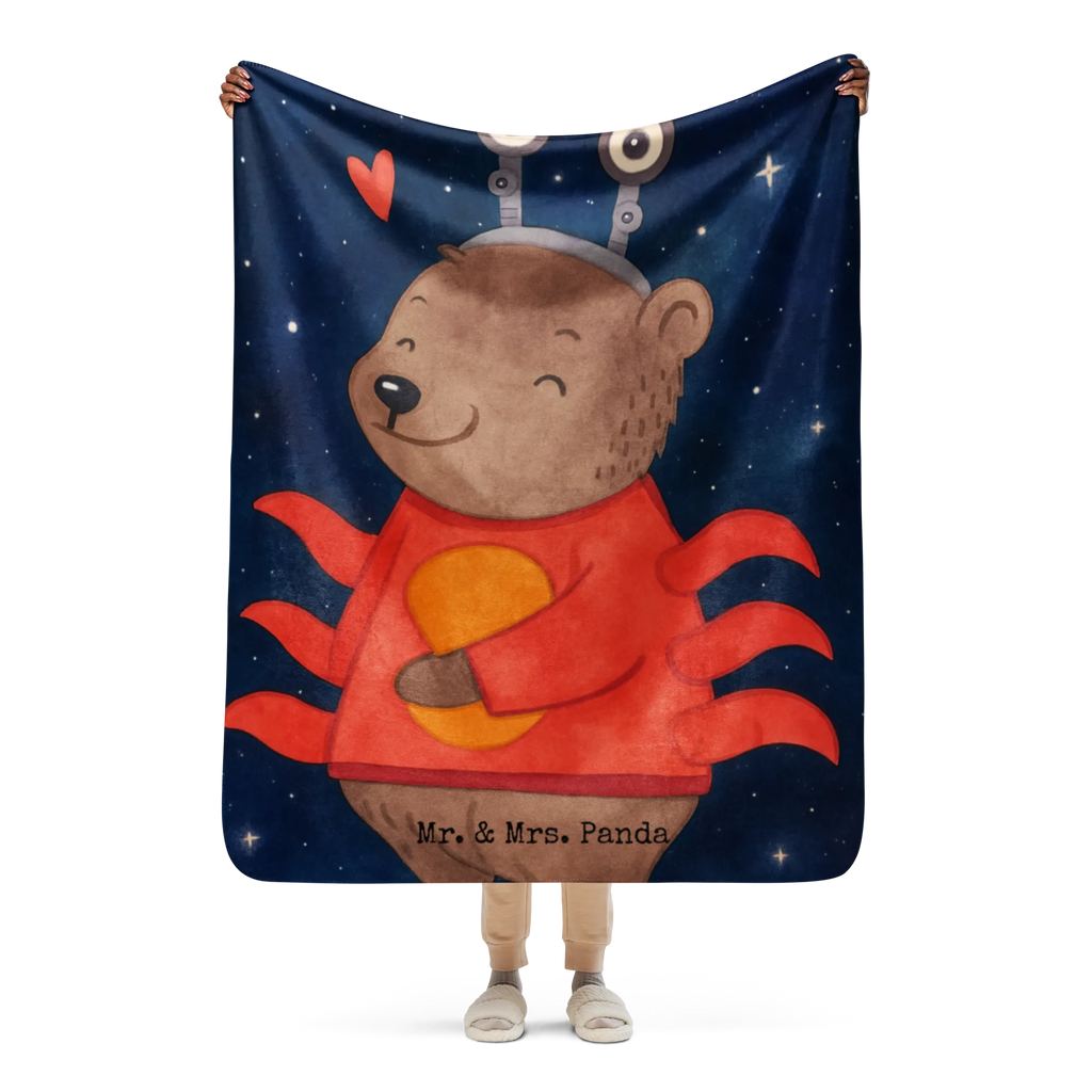 Sherpa cuddly blanket Cancer Astrology Design Tierkreiszeichen, Sternzeichen, Horoskop, Astrologie, Aszendent, Krebs, Geburtstagsgeschenk, Geschenk