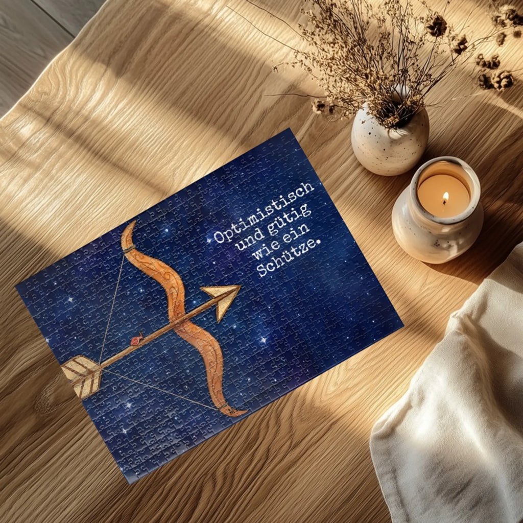 Puzzle Sternzeichen Schütze Design Puzzle, Tierkreiszeichen, Sternzeichen, Horoskop, Astrologie, Aszendent, Geschenk Dezember, Geschenk November, Geburtstag November, Schütze, Schütze Sternzeichen, Schütze Geschenk, Geburtstag Dezember, Geschenk Schützenfest
