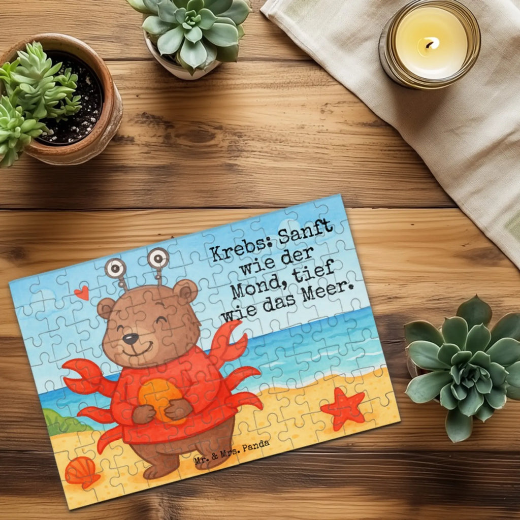 Puzzle Cancer Astrology Design Puzzle, Tierkreiszeichen, Sternzeichen, Horoskop, Astrologie, Aszendent, Geburtstagsgeschenk, Krebs, Geschenk