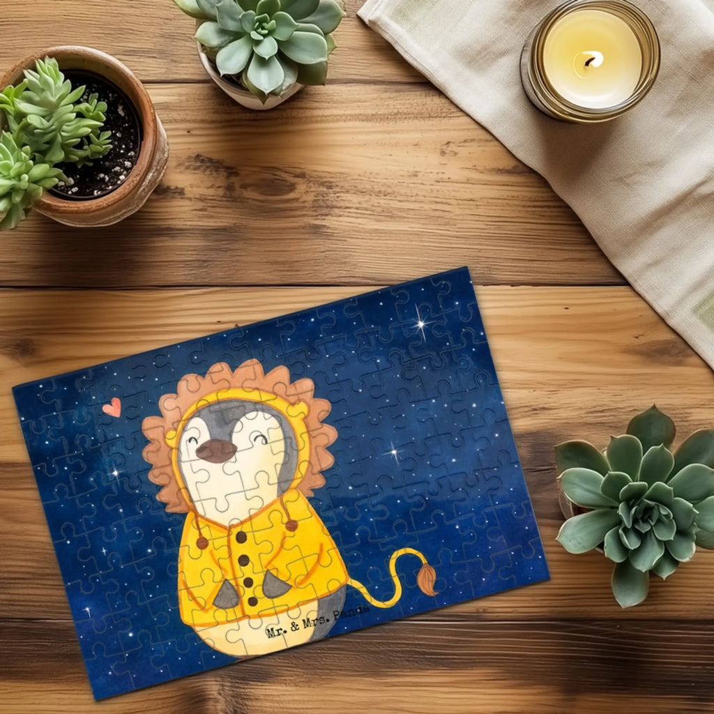 Puzzle Lion Astrology Design Puzzle, Tierkreiszeichen, Sternzeichen, Horoskop, Astrologie, Aszendent, Geburtstagsgeschenk, Geschenkidee zum Geburtstag, Sternzeichen Löwe, Löwe