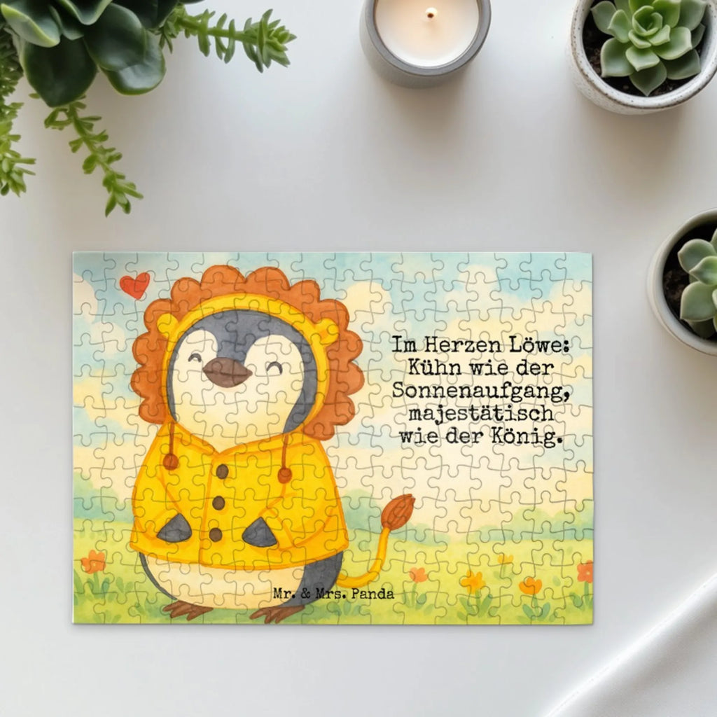 Puzzle Lion Astrology Design Puzzle, Tierkreiszeichen, Sternzeichen, Horoskop, Astrologie, Aszendent, Geburtstagsgeschenk, Geschenkidee zum Geburtstag, Sternzeichen Löwe, Löwe