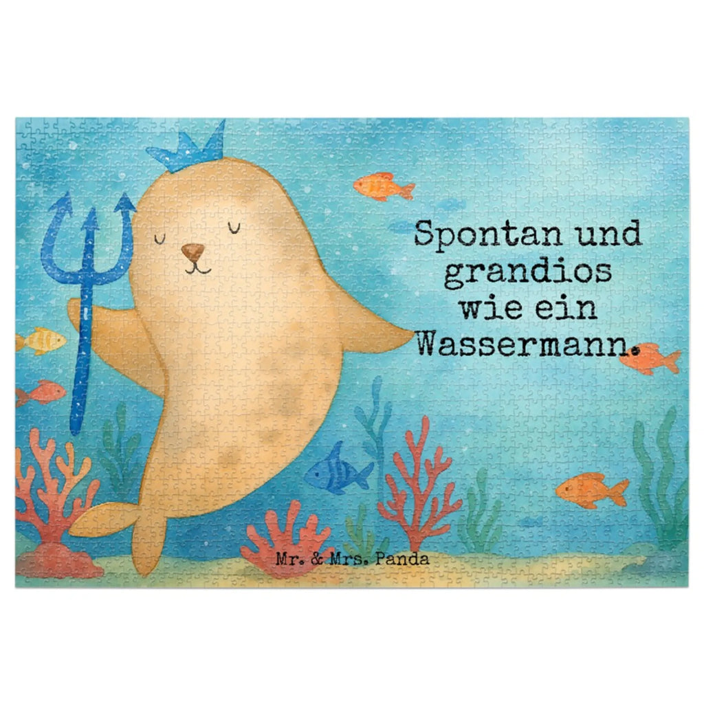 Puzzle Star sign Aquarius Design Puzzle, Tierkreiszeichen, Sternzeichen, Horoskop, Astrologie, Aszendent, Wassermann Geschenk, Wassermann Sternzeichen, Geschenk Februar, Meermann, Geburtstag Januar, Geschenk Januar, Geburtstag Februar, Meer Geschenk, Nix