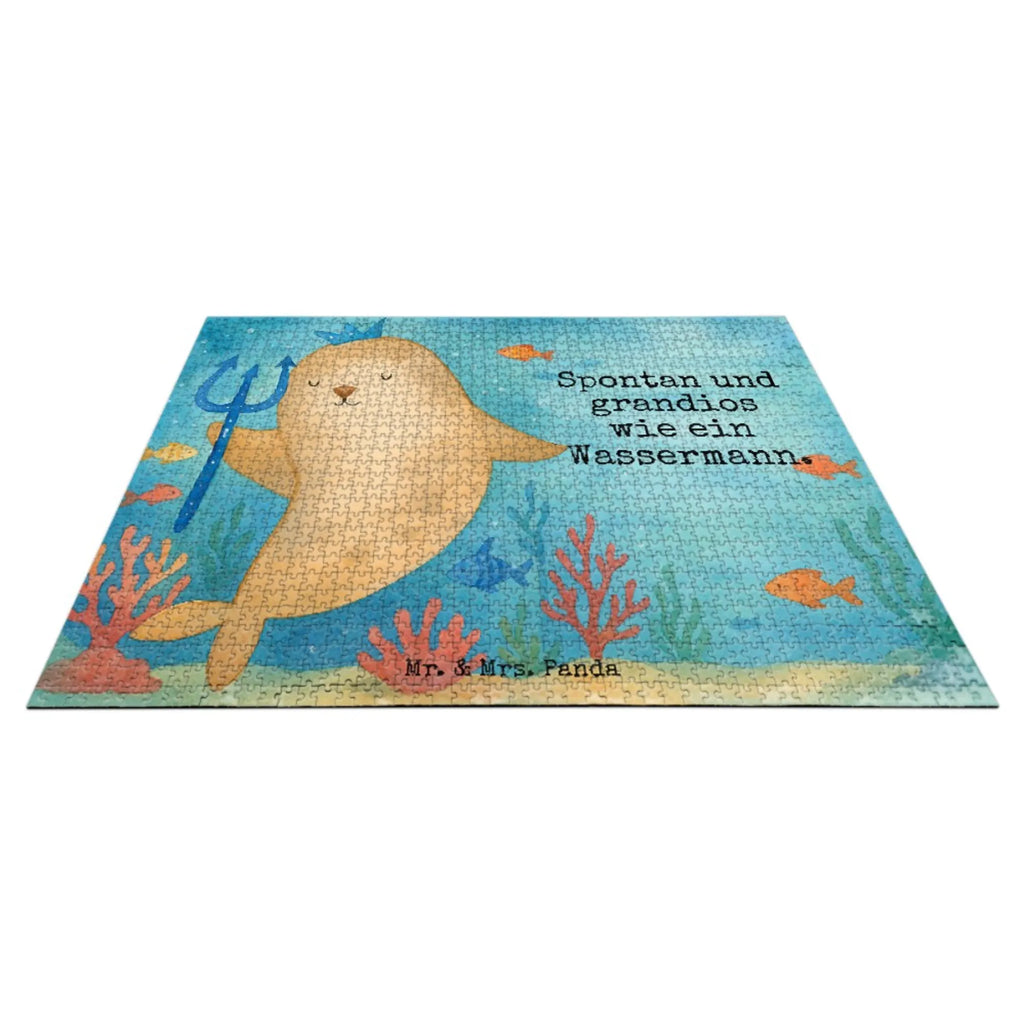 Puzzle Star sign Aquarius Design Puzzle, Tierkreiszeichen, Sternzeichen, Horoskop, Astrologie, Aszendent, Wassermann Geschenk, Wassermann Sternzeichen, Geschenk Februar, Meermann, Geburtstag Januar, Geschenk Januar, Geburtstag Februar, Meer Geschenk, Nix