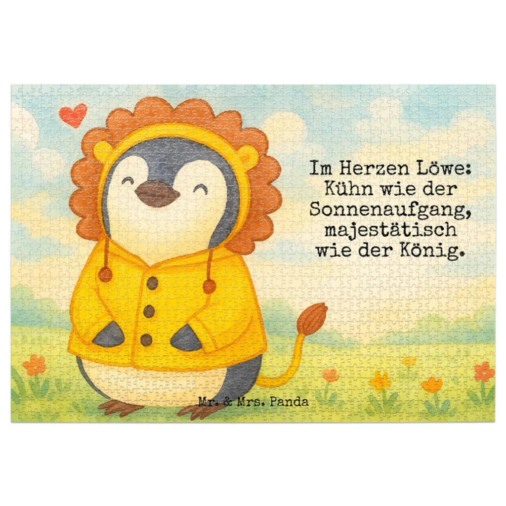 Puzzle Lion Astrology Design Puzzle, Tierkreiszeichen, Sternzeichen, Horoskop, Astrologie, Aszendent, Geburtstagsgeschenk, Geschenkidee zum Geburtstag, Sternzeichen Löwe, Löwe