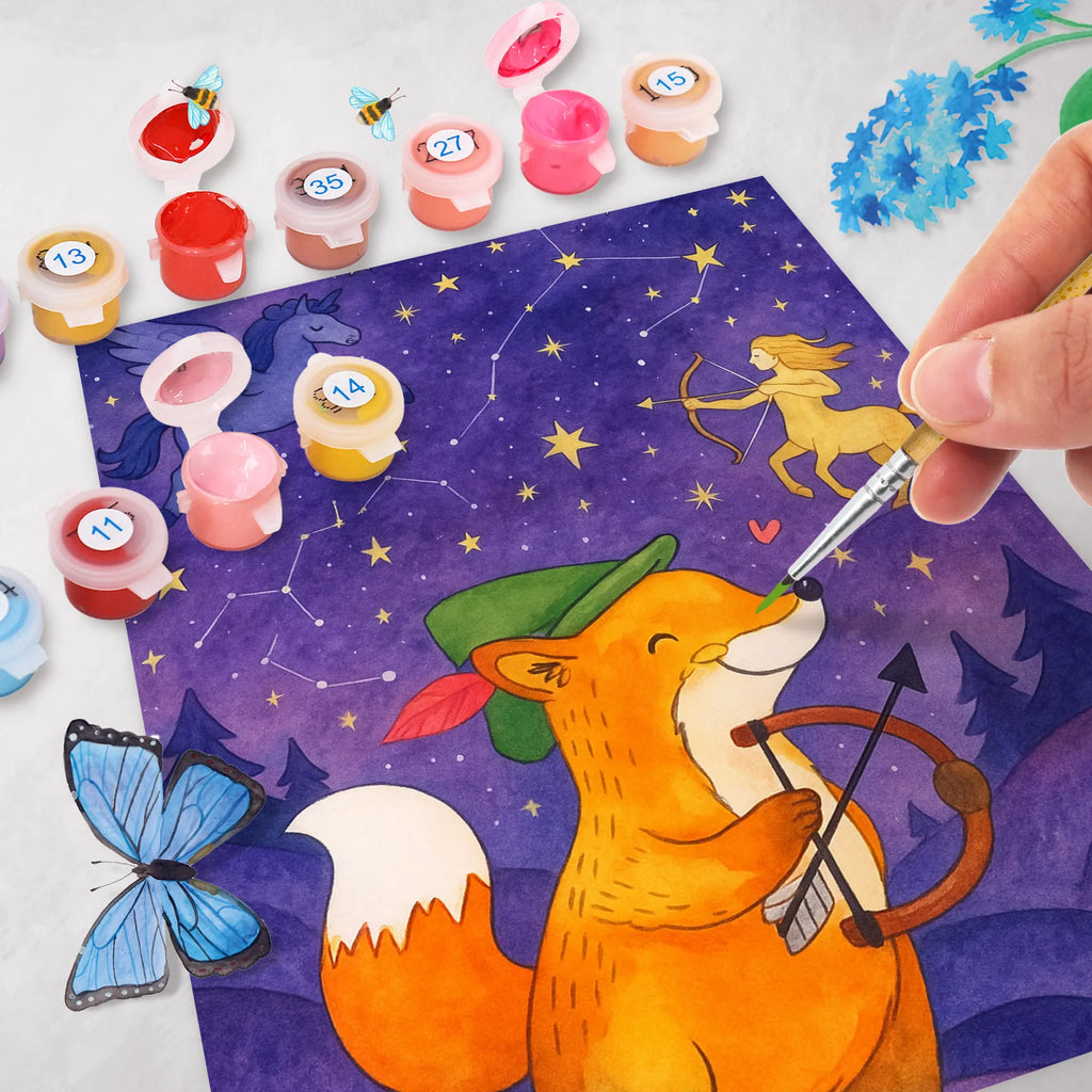 Paint by Numbers Sagittarius Astrology Design Künstler, Bastelidee, Kunstwerk, Malen, Baseln, Malen nach Zahlen, Kreativität, DIY, Ausmalbild, Tierkreiszeichen, Sternzeichen, Horoskop, Astrologie, Aszendent, Geschenkidee, Schütze, Geburtstagsgeschenk