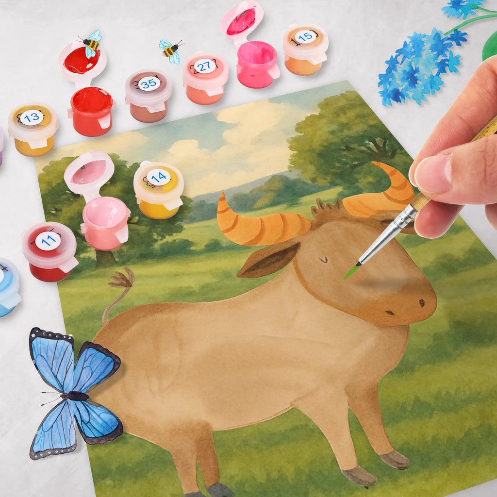 Paint by Numbers Star sign bull Design Baseln, Malen nach Zahlen, Bastelidee, Kreativität, Künstler, DIY, Kunstwerk, Ausmalbild, Malen, Tierkreiszeichen, Sternzeichen, Horoskop, Astrologie, Aszendent, Rind, Stier, Ochse, Stier Sternzeichen, Geschenk Mai, Geburtstag Mai, Stier Geschenk, Geburtstag April, Geschenk April