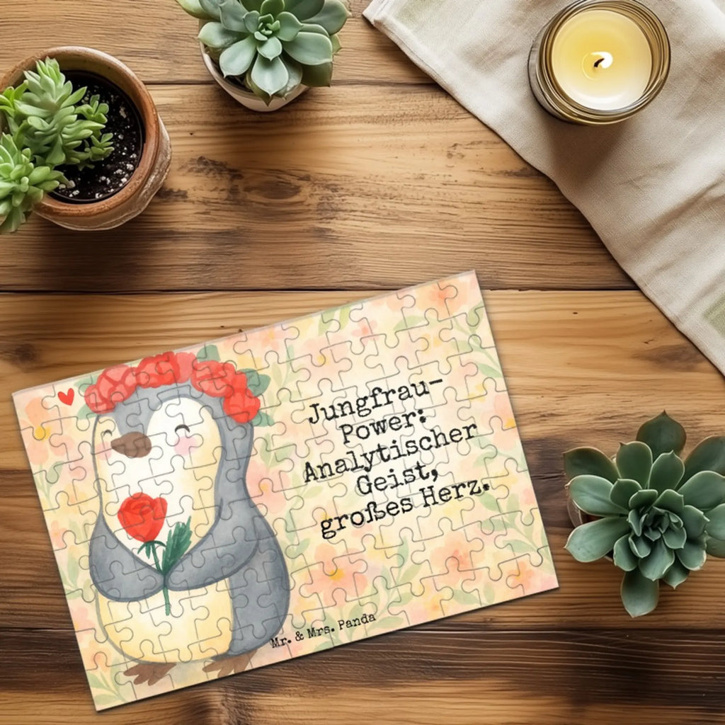 Puzzle Virgin Astrology Design Puzzle, Tierkreiszeichen, Sternzeichen, Horoskop, Astrologie, Aszendent, Geburtstagsgeschenk, Geschenke Jungfrau, Jungfrau, Geschenke für Frauen