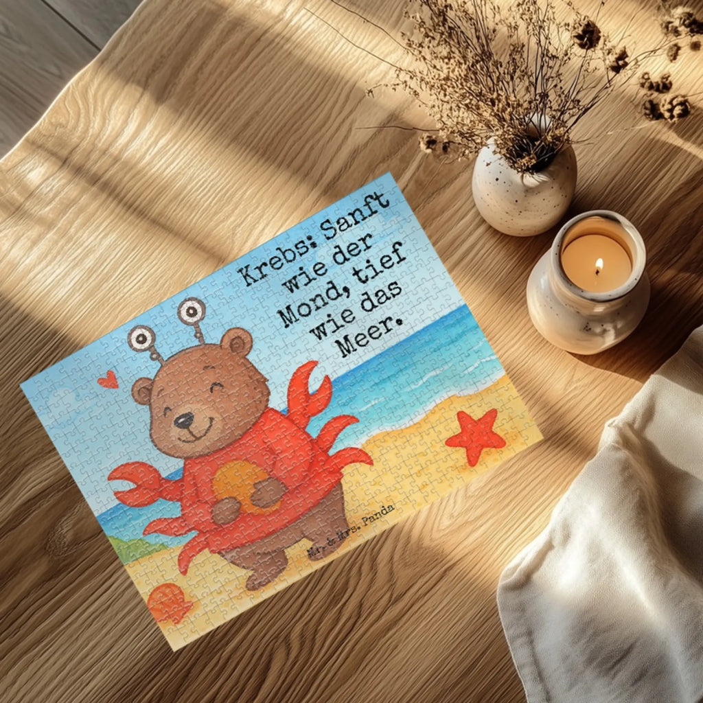 Puzzle Cancer Astrology Design Puzzle, Tierkreiszeichen, Sternzeichen, Horoskop, Astrologie, Aszendent, Geburtstagsgeschenk, Krebs, Geschenk