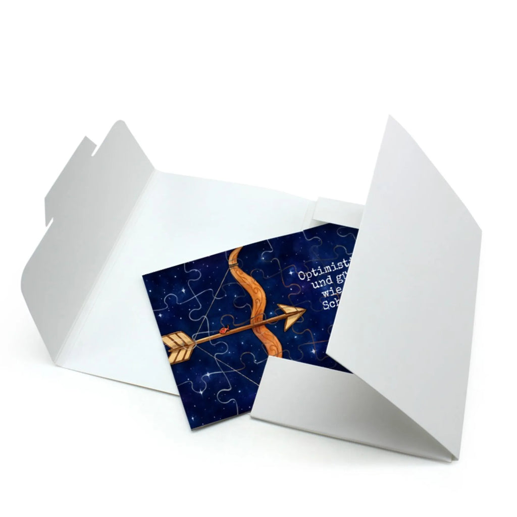 Puzzle Sternzeichen Schütze Design Puzzle, Tierkreiszeichen, Sternzeichen, Horoskop, Astrologie, Aszendent, Geschenk Dezember, Geschenk November, Geburtstag November, Schütze, Schütze Sternzeichen, Schütze Geschenk, Geburtstag Dezember, Geschenk Schützenfest