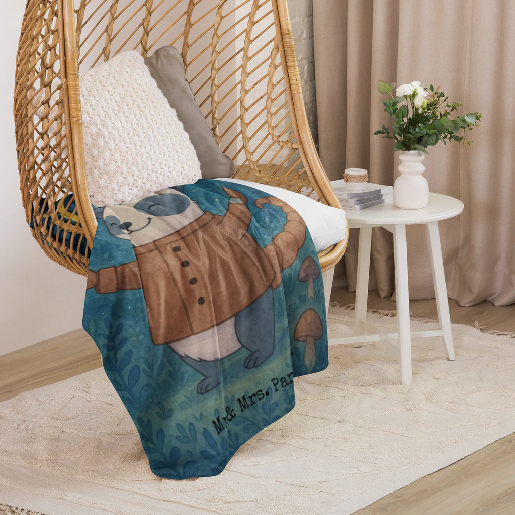 Sherpa cuddly blanket Scorpion Astrology Design Tierkreiszeichen, Sternzeichen, Horoskop, Astrologie, Aszendent, Skorpion, Geschenk, Geburtstagsgeschenk