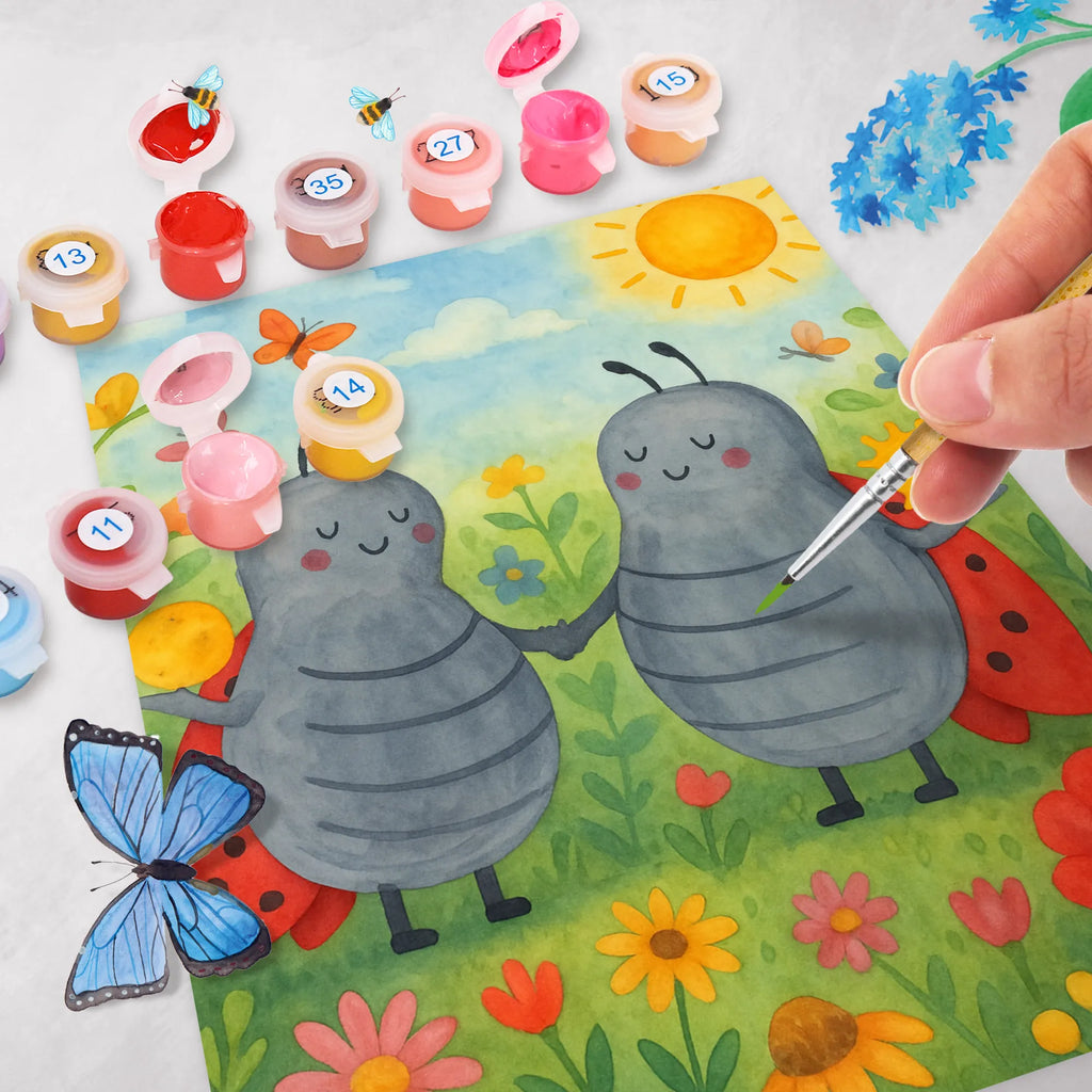 Paint by Numbers Star sign twin Design Künstler, Malen nach Zahlen, Baseln, Malen, Kreativität, Kunstwerk, Bastelidee, Ausmalbild, DIY, Tierkreiszeichen, Sternzeichen, Horoskop, Astrologie, Aszendent, Geschenk Mai, Geschenk Juni, Zwillinge, Zwillingsbruder, Geburtstag Mai, Zwilling Sternzeichen, Zwilling Geschenk, Zwillingsschwester, Glückskäfer, Marienkäfer